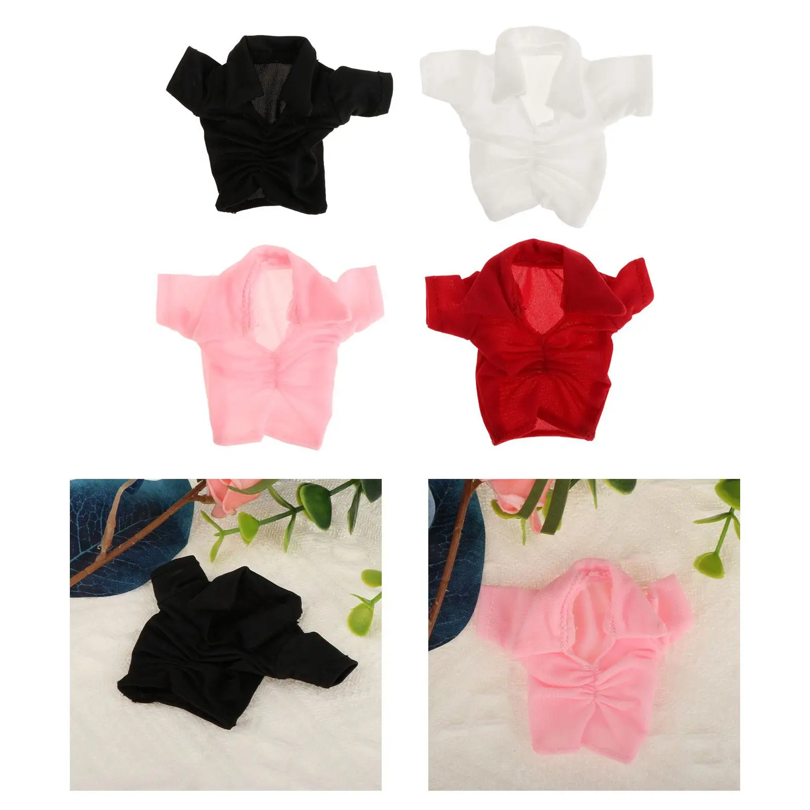 1/6 Action Figures Shirt DIY Doll Accessories Kids Gifts Fashion Clothes Model Costume Dress up for 12