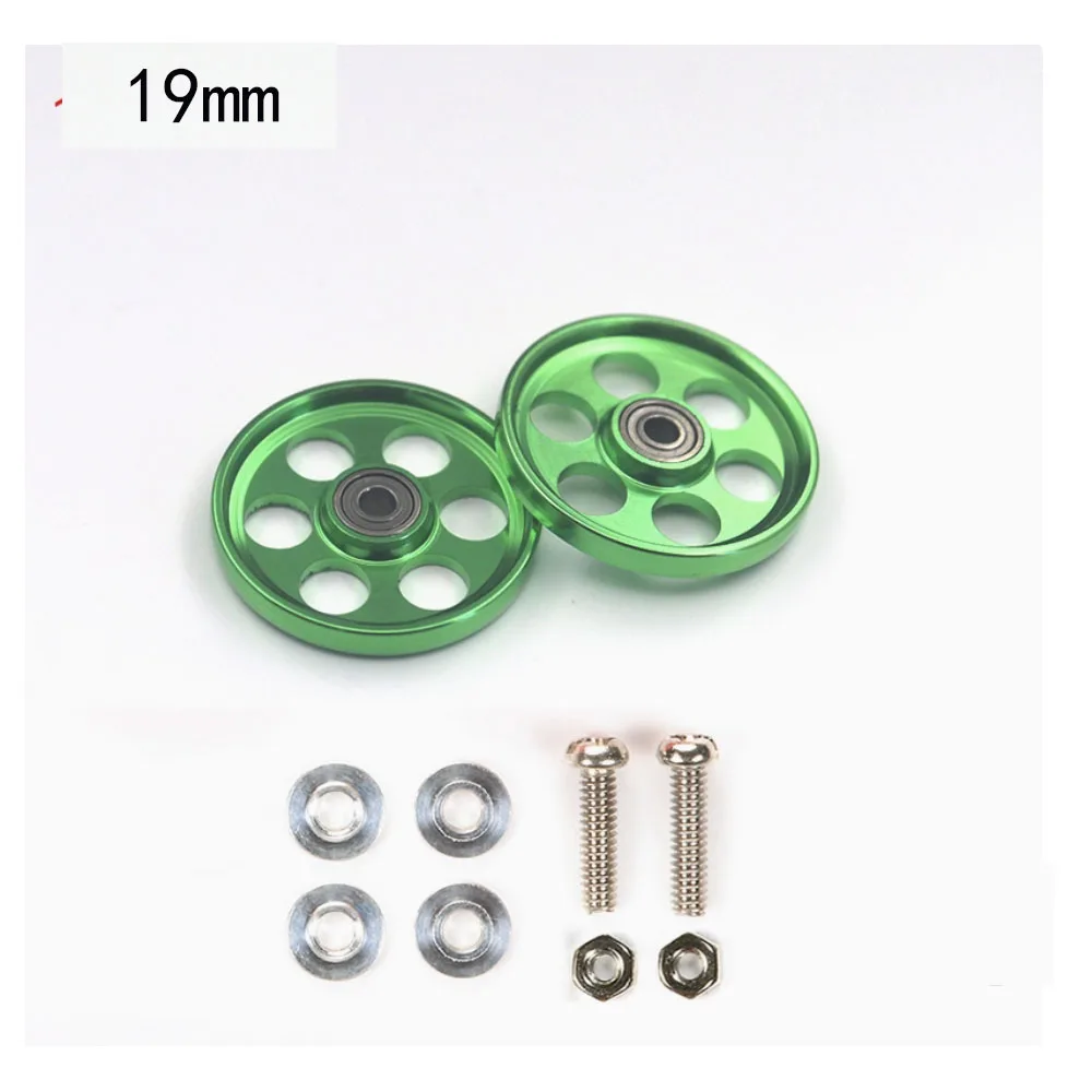 Mini coche de carreras 4wd, rodillos de rodamiento de 19mm, 6 agujeros, peso ligero - imagen 5