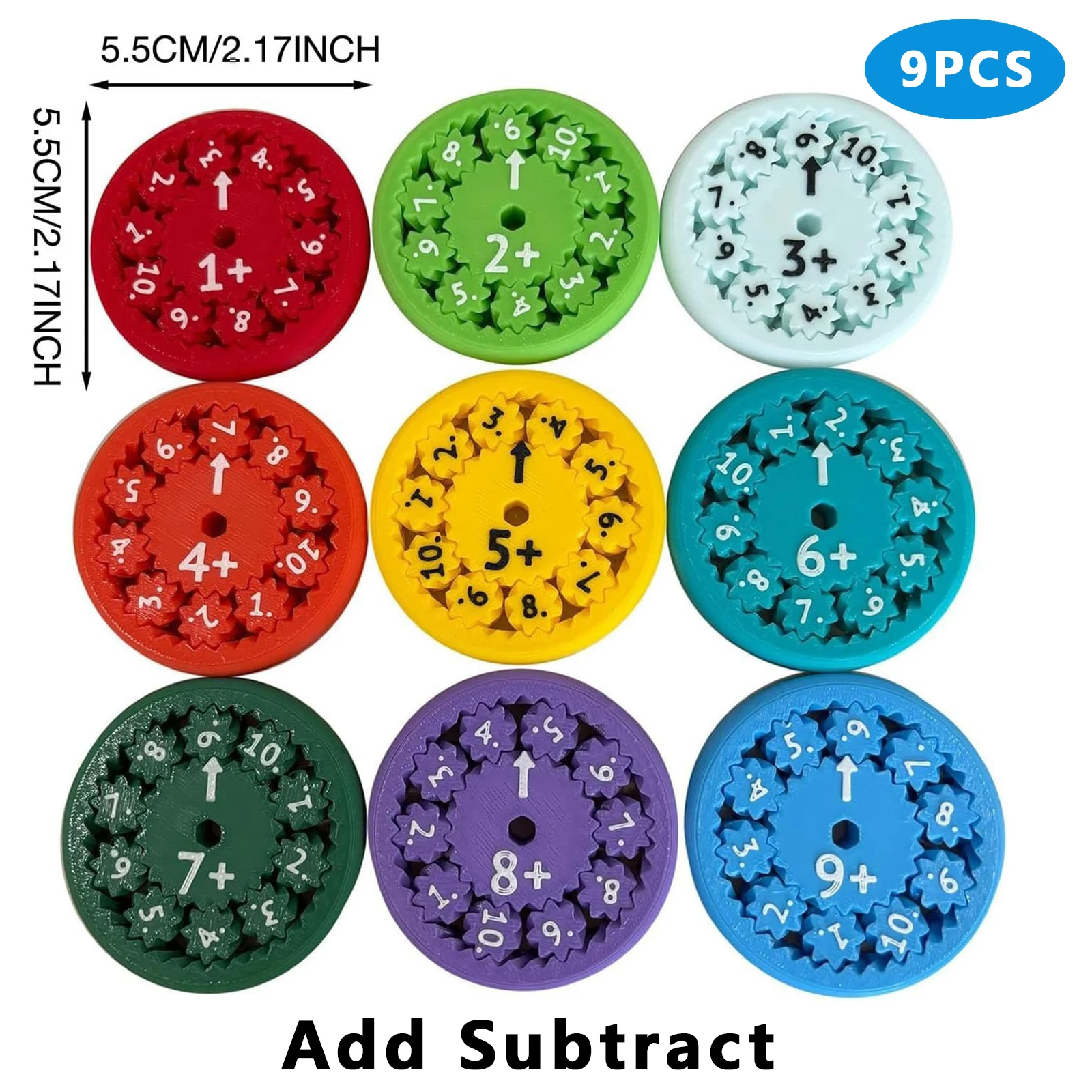 add subtract 9pcs