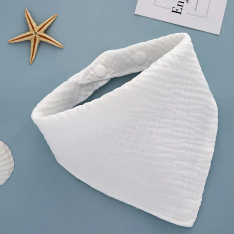 Babero de algodón bebé bandana multiuso para saliva y eructos - imagen 4