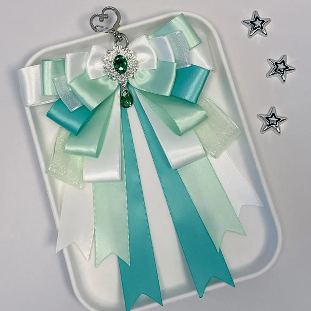 Colgante de lazo para mochila escolar – Llavero decorativo infantil - imagen 2
