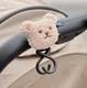 black sticker bear B