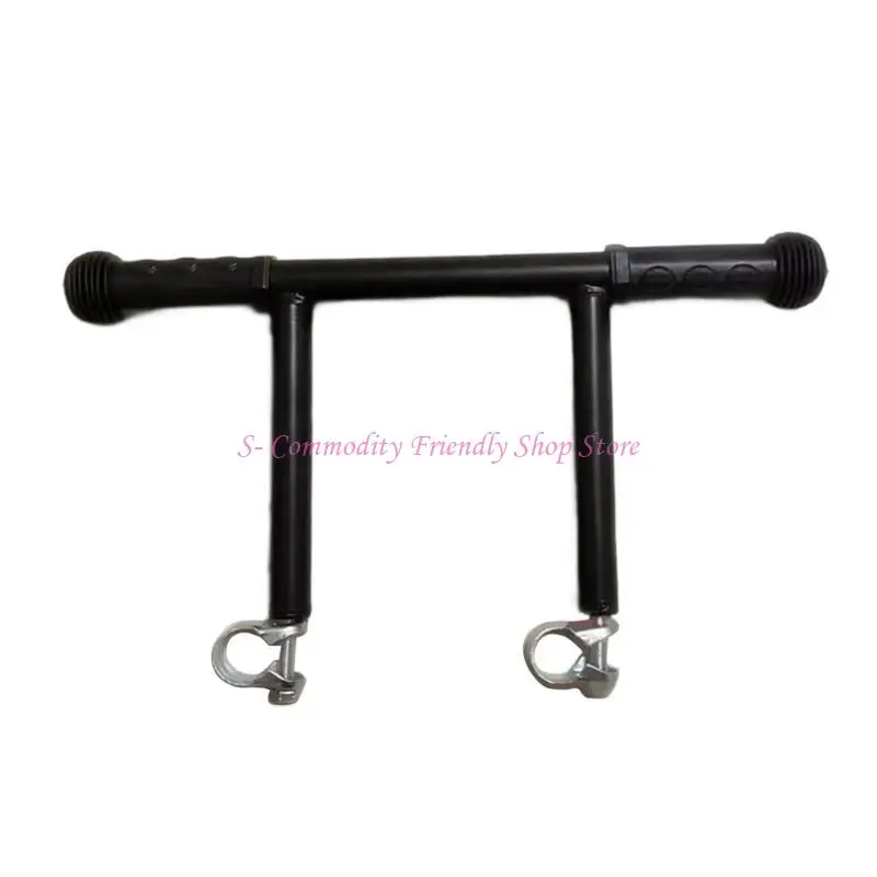 El reposabrazos de extensión para cochecitos mejora la comodidad Diseño flexible se adapta a la mayoría de los modelos sin herramientas requeridas Manillar para cochecito