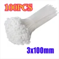 White-3x100mm-100PCS