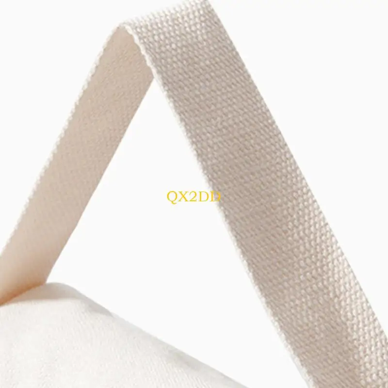 QX2D Bolsa pañales para bebés recién nacidos, bolsa mano con bordado oso, bolsa colgante para cochecitos - imagen 5