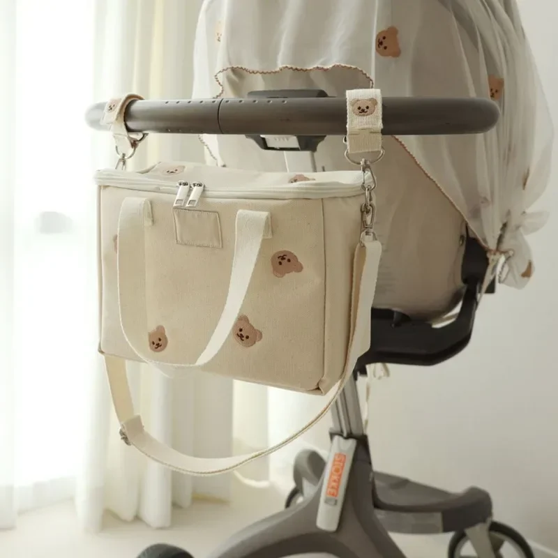 Ganchos para cochecito de bebé colgar bolsos y pañales de mamá - imagen 5