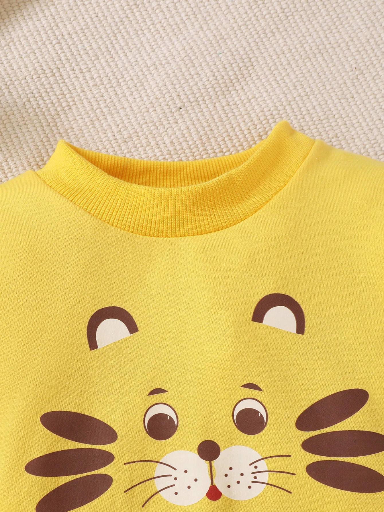 Conjunto de manga larga para bebé con estampado de león - imagen 5