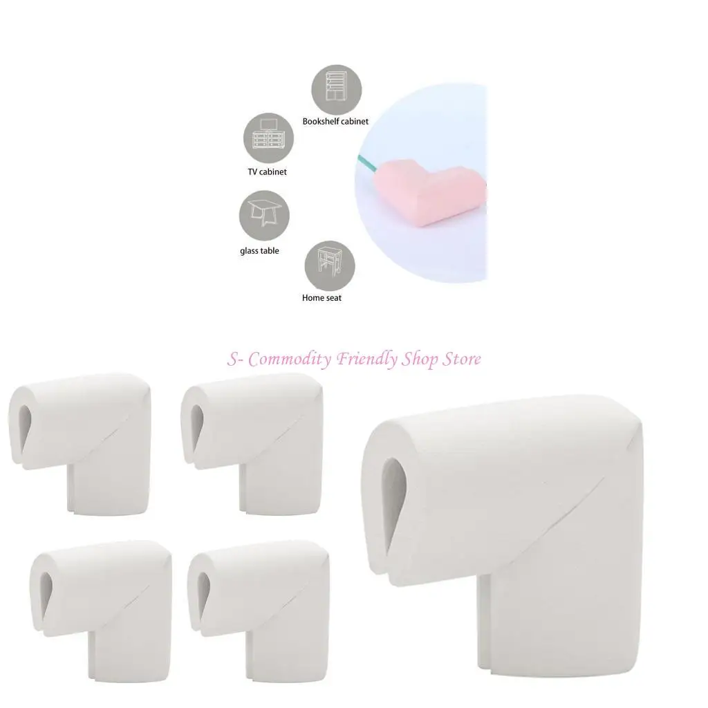 85ae 4 piezas suave protectores borde anti-colisión Seguridad para bebés para protección esquina esquina