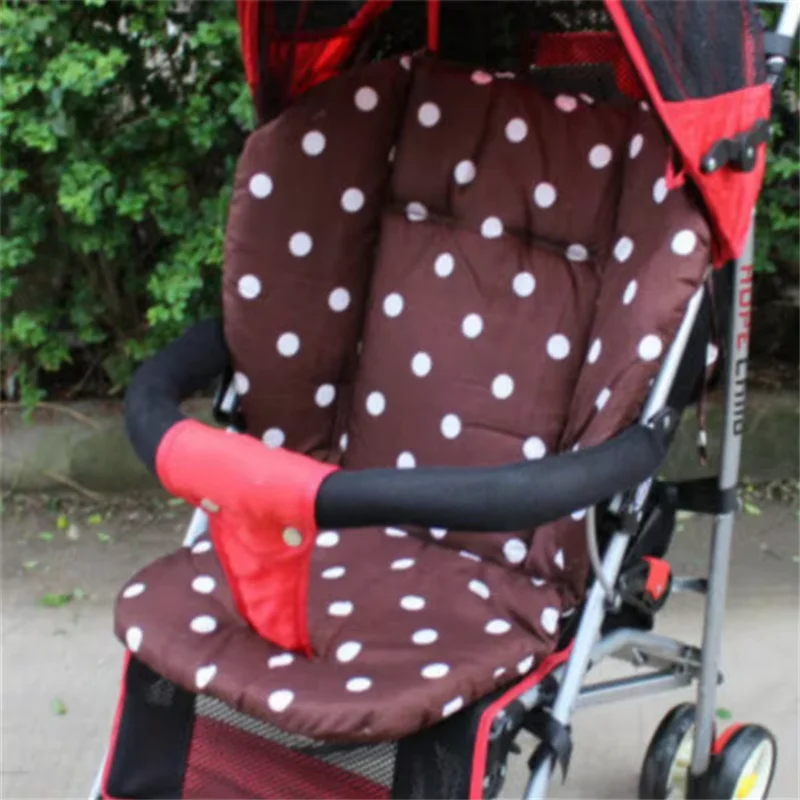 Cojín para cochecito estampado lunares transpirable – Asiento cómodo - imagen 5