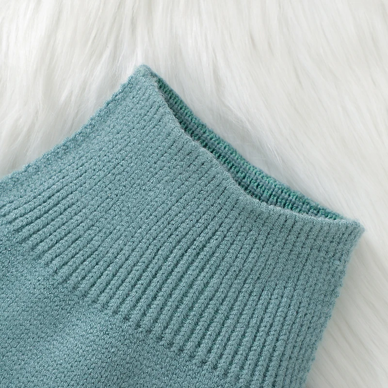 Trajes deportivos para niños y niñas, suéteres informales de manga larga, Tops y pantalones, conjuntos de trajes, chándales de punto para recién nacidos, primavera y otoño - imagen 4