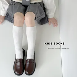 Calcetines largos de algodón para niños – estilo universitario Lolita