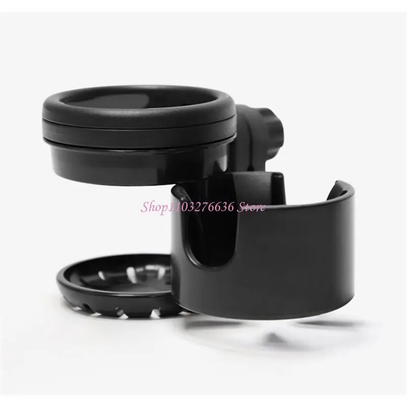 R6FD Portavasos para Cochecito Portavasos para Portavasos Universal 2 en 1 para 2 Tazas - imagen 5