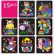 15pcs
