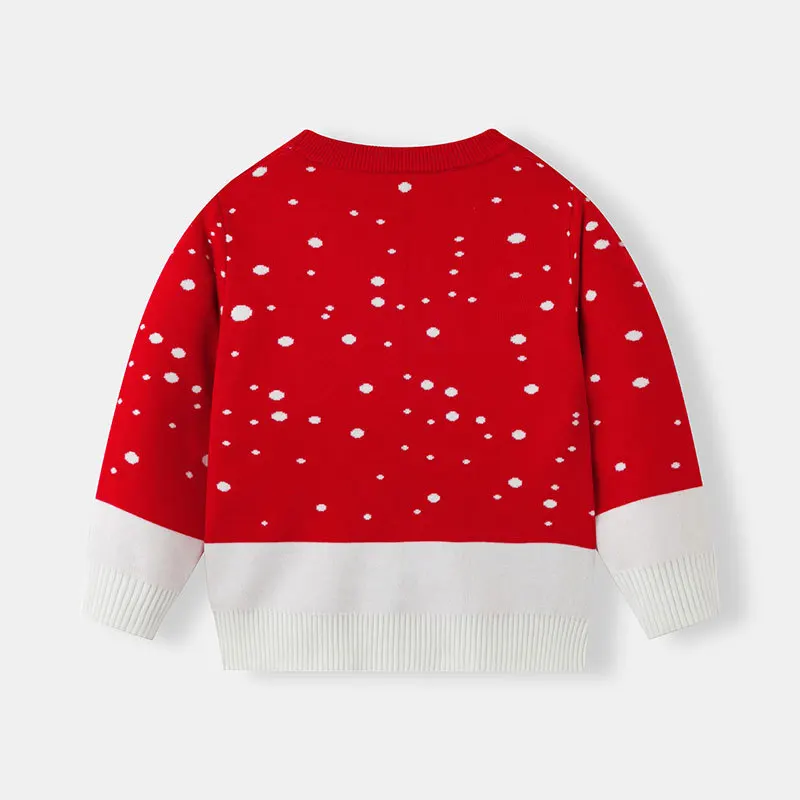 Jersey navideño para niños – Punto manga larga informal - imagen 3