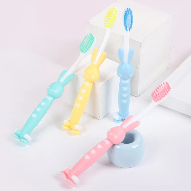 Cepillo dental infantil cerdas suaves para niños
