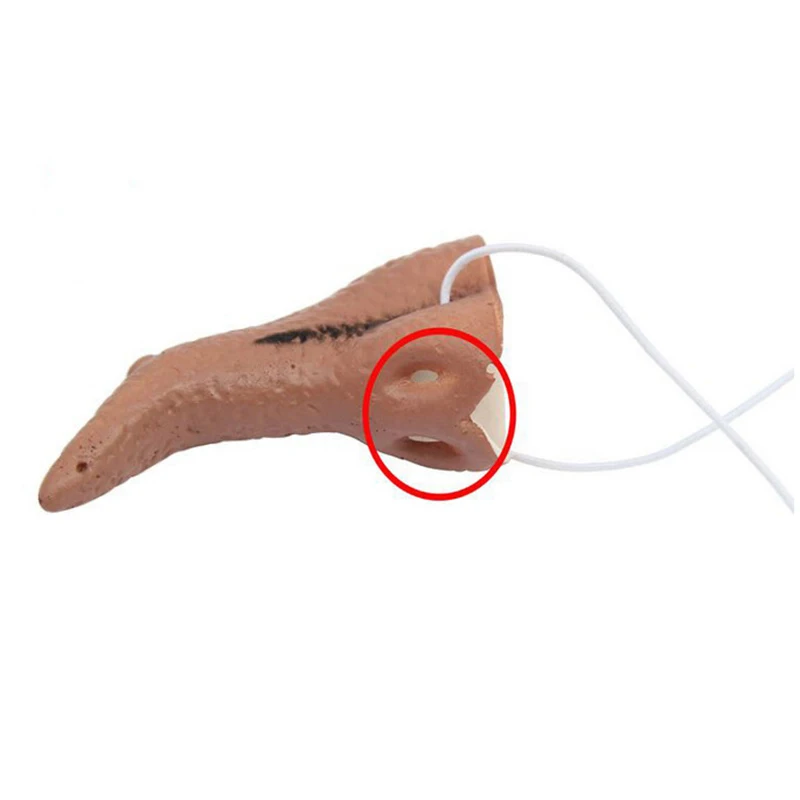 Vestido divertido de Halloween, traje de bruja, Aquiline, nariz, barbilla, espectáculo de escenario, Cosplay, accesorio de bruja, Festival, Carnaval, nariz larga, máscara de barbilla larga - imagen 5