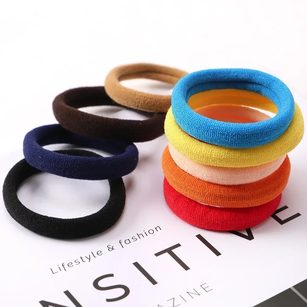 Coleteros elásticos nailon suaves para pelo infantil – Resistentes - imagen 4