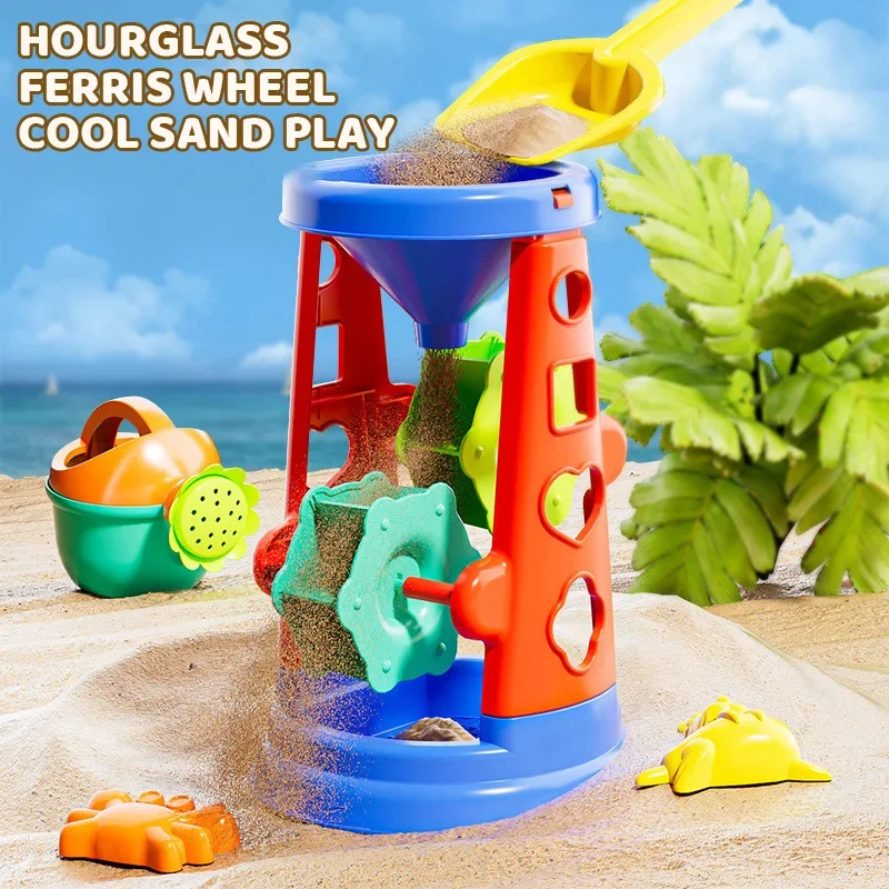 Juego de 31 piezas de juguetes de playa para niños, botellas de riego al aire libre, palas, herramientas de excavación de arena, carritos, cubos, juego para niños, juguetes, regalos para niños - imagen 3