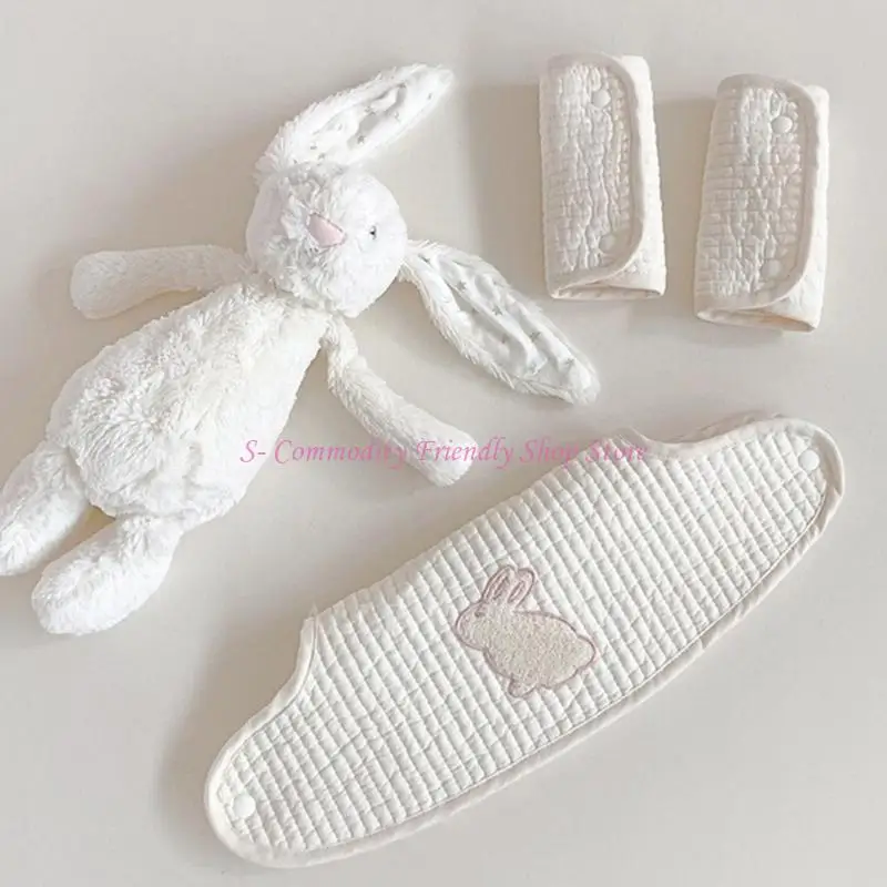 85AE portabebés, Baberos para taburetes, toalla para Saliva babeante para recién nacidos, paños para eructar infantiles para - imagen 5