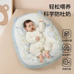 Almohada inclinada anti-regurgitación para bebé