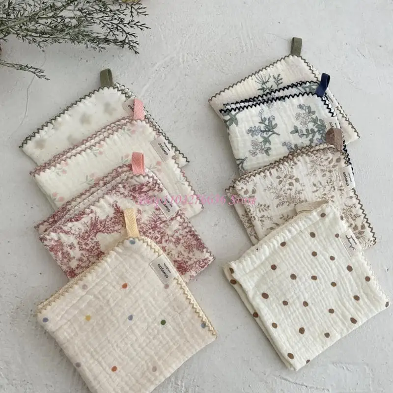 Paño limpieza absorbente con estampado Floral R6FD para bañarse y viajar - imagen 2