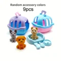 9pcs dog cage