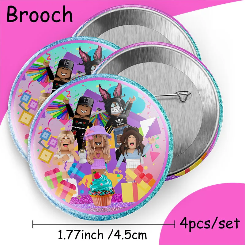 Brooch 4pcs-1
