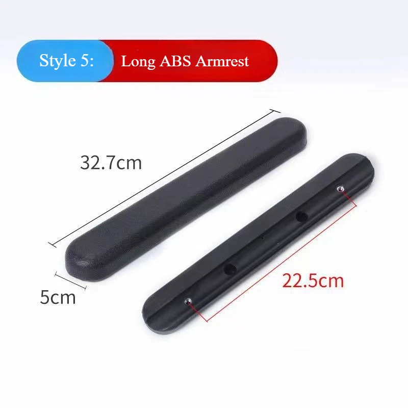 Babyfond Reposabrazos universales para silla de ruedas Plástico ABS, cuero y esponja Reposabrazos impermeables, resistentes al desgaste y fáciles de limpiar - imagen 3