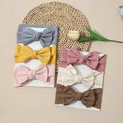 Diademas turbante caramelo para bebé unisex elásticas y suaves