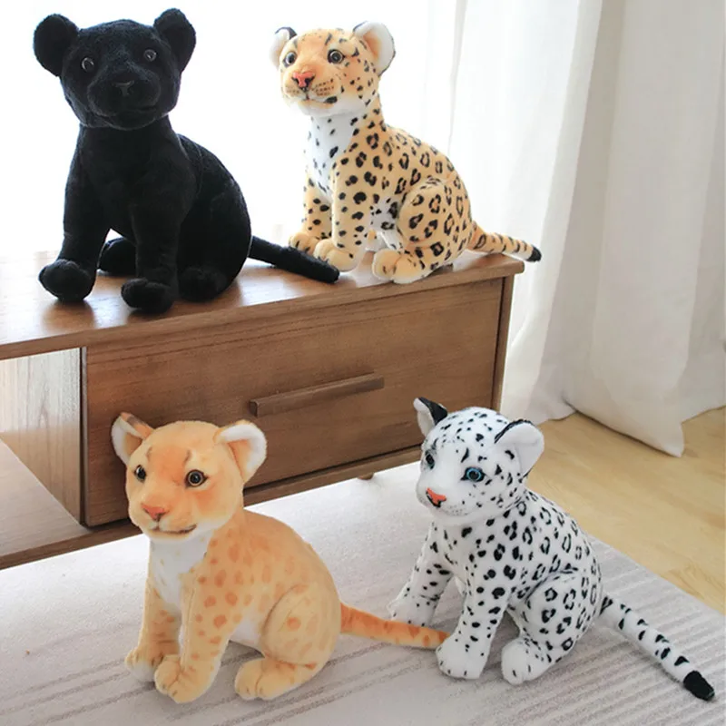 Peluche realista de león – Suave y seguro para niños - imagen 2