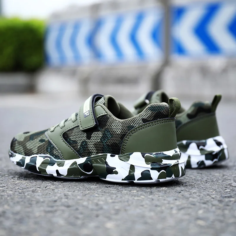 Gran oferta de zapatos para niños, zapatos de malla transpirables antideslizantes, zapatos cómodos para correr, zapatos casuales de marca para niñas y niños, zapatillas de deporte de moda para niños - imagen 3