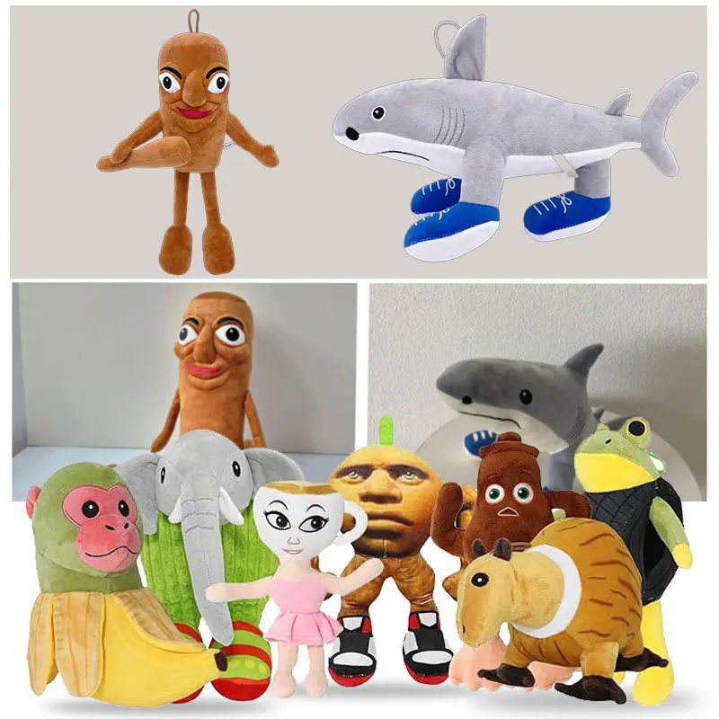 38 estilos italiano Brainrot peluche lindo Tungtung Sahur Tralalelo Tralala Lirili Larila peluches almohada suave juguetes personalizados