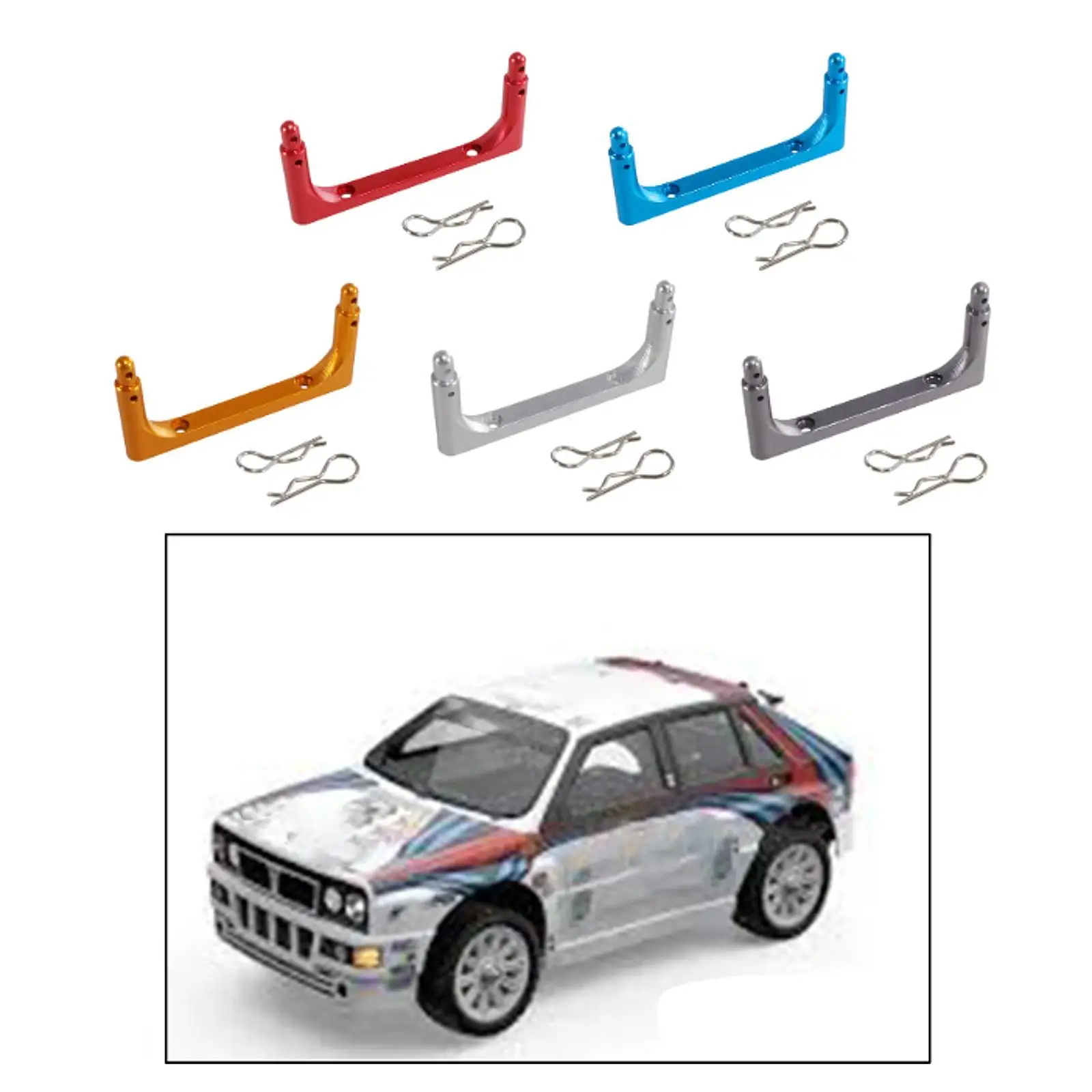 RC Car Front Body Pillar RC Car Modification Part for 14301 Mjx Hyper Go