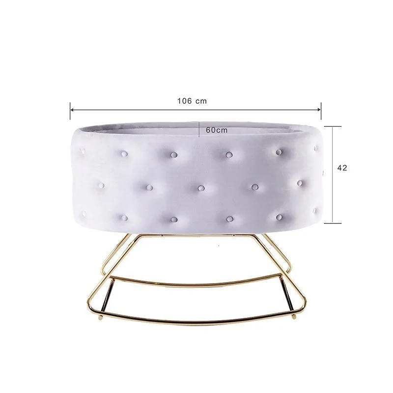 Cuna para recién nacido, cuna coaxial para bebé, artefacto relajante, cesta para dormir, mecedora Natural, columpio de seguridad para bebé - imagen 3