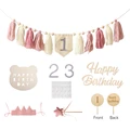 10Pc Pink Tassel