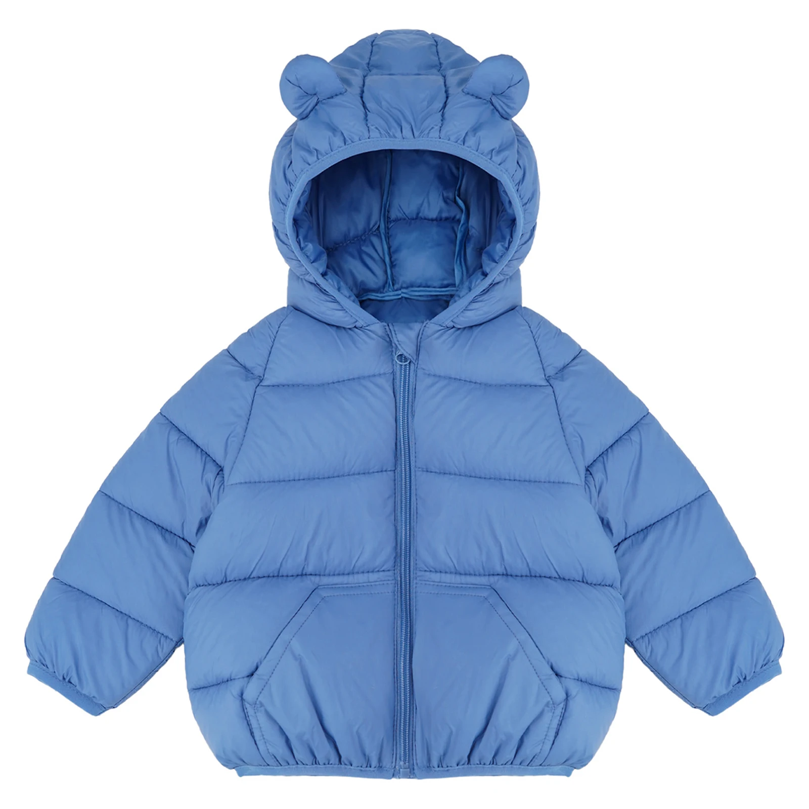 Chaqueta con capucha de oso para bebé – Invierno suave y cálida - imagen 2