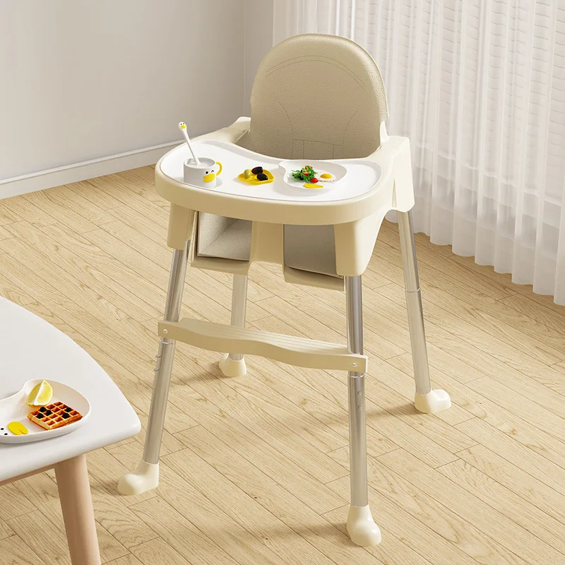 Silla portátil multifunción para niños, comedor de calidad alimentaria con arnés de seguridad, silla de aprendizaje plegable para niños pequeños en interiores/exteriores - imagen 4