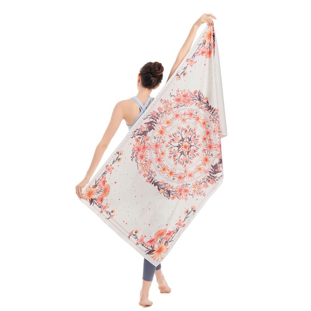 Toalla de playa microfibra estampada súper absorbente secado rápido - imagen 5