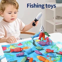 Juego de pesca Montessori para bebés – Juguete sensorial