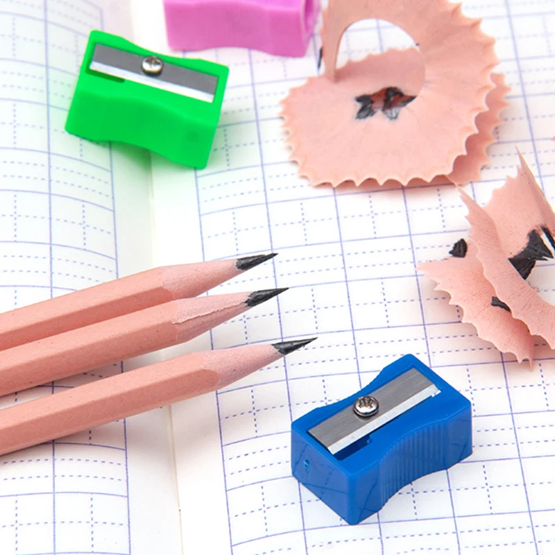 36 Uds. Lápiz HB estilo Halloween con sacapuntas manuales de plástico de Color aleatorio papelería de Halloween recompensas bonitas recuerdo de fiesta ZYF - imagen 5