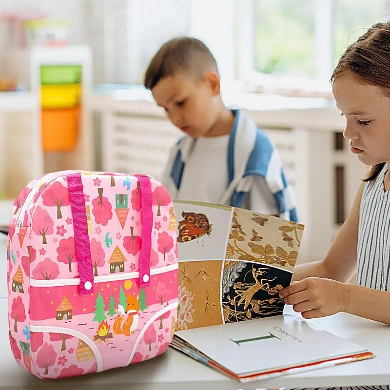 Transportín para muñecas Reborn, mochila transportadora para muñecas, accesorios divertidos para muñecas, bolsas de almacenamiento frontal para muñecas americanas, 12 - imagen 2