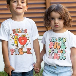 Camiseta vuelta al cole para niño – algodón cómodo diseño divertido