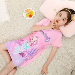 Pijama verano niña manga corta estampado de dibujos animados