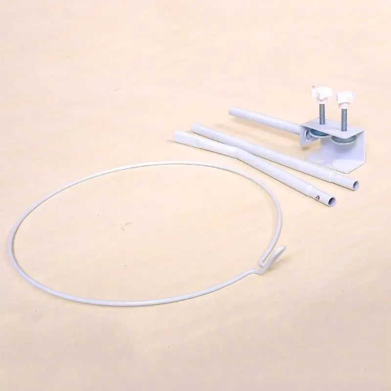 D7YD Moustiquaire SupportMoustiquaire Support Ensemble Réglable Clip-On Berceau Auvent Support Moustiquaire Accessoires - imagen 5