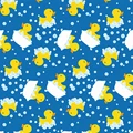 Bathing duck
