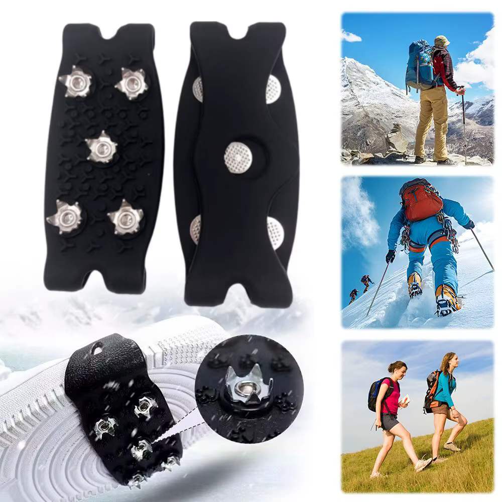 Fundas antideslizantes infantiles para nieve con púas - imagen 3