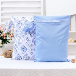 HappyFlute Bolsa húmeda impermeable reutilizable 26x36 cm - Set de 2