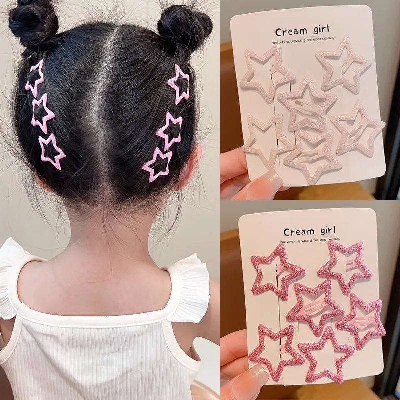 Pinza de pelo estrella para niña – Horquilla infantil - imagen 2