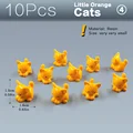 10pcs Orange Cats
