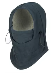 Gorro de felpa térmica con capucha para bebé y niños